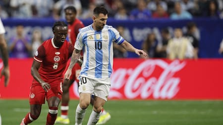 Lionel Messi, Selección Argentina. Foto: EFE.