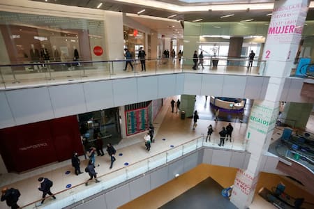 Shopping de Chile. Foto: EFE.