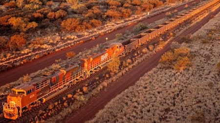 BHP Iron Ore, el tren más largo del mundo.