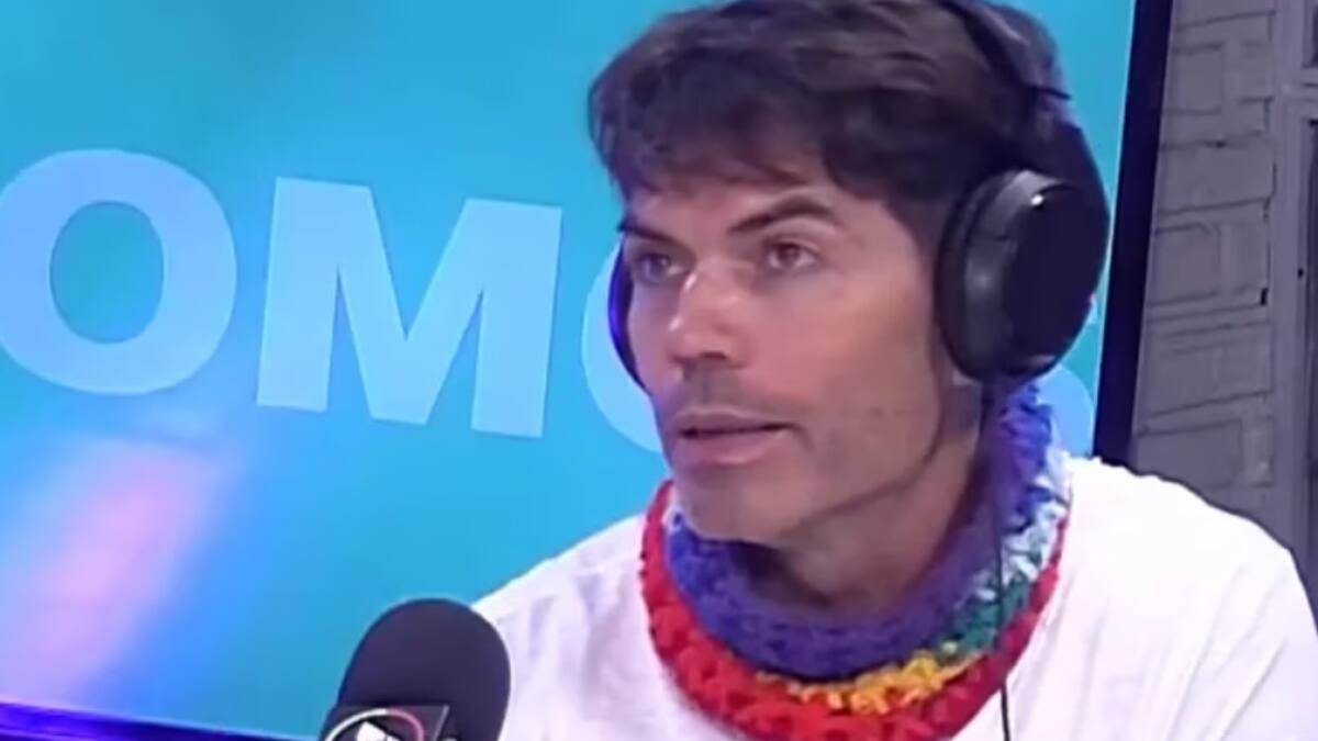 Ariel Garcé, ex futbolista. Foto: captura video