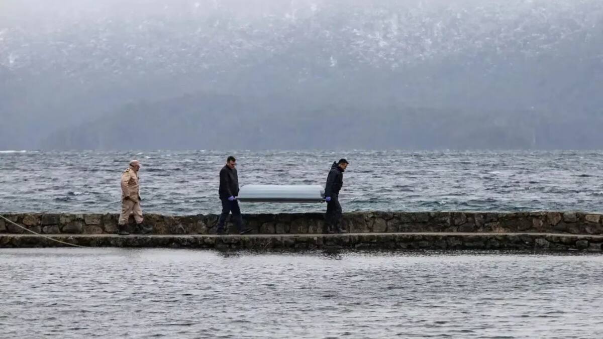 El cuerpo de Damiana fue encontrado a orillas del Nahuel Huapi. Foto: gentileza El Cordillerano