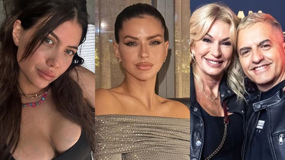 Wanda Nara será testigo en el juicio de La China Suárez contra Yanina Latorre y Ángel de Brito. Fotos: Instagram @wanda_nara/@sangrejaponesa/@angeldebritooki