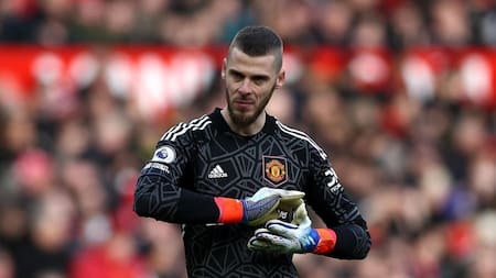 David De Gea, arquero. Foto: EFE