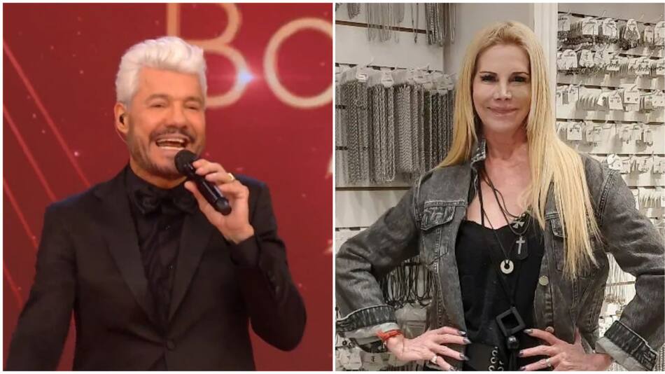 Marcelo Tinelli y Soledad Aquino. Fotos: captura América - Instagram.