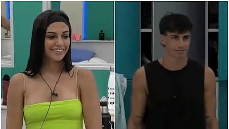 Rosina y Alan de Gran Hermano. Fotos: captura Telefe.