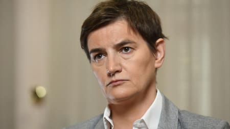 Primera ministra de Serbia, Ana Brnabić, Reuters