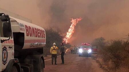 Incendios en Córdoba, Foto NA