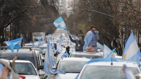 Marcha de la oposición, Agencia NA