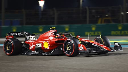 Auto de Ferrari para la temporada 2024 de la Fórmula 1.Foto: REUTERS.