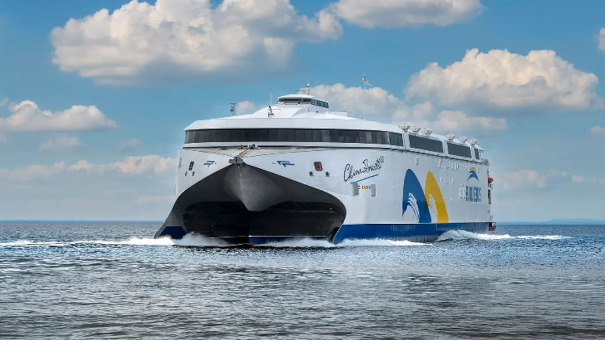 Buquebus estrenó el ferry eléctrico más grande del mundo: cuánto cuesta viajar a Uruguay en 90 minutos