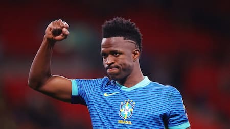 Vinicius; Selección Brasil. Foto: Reuters.