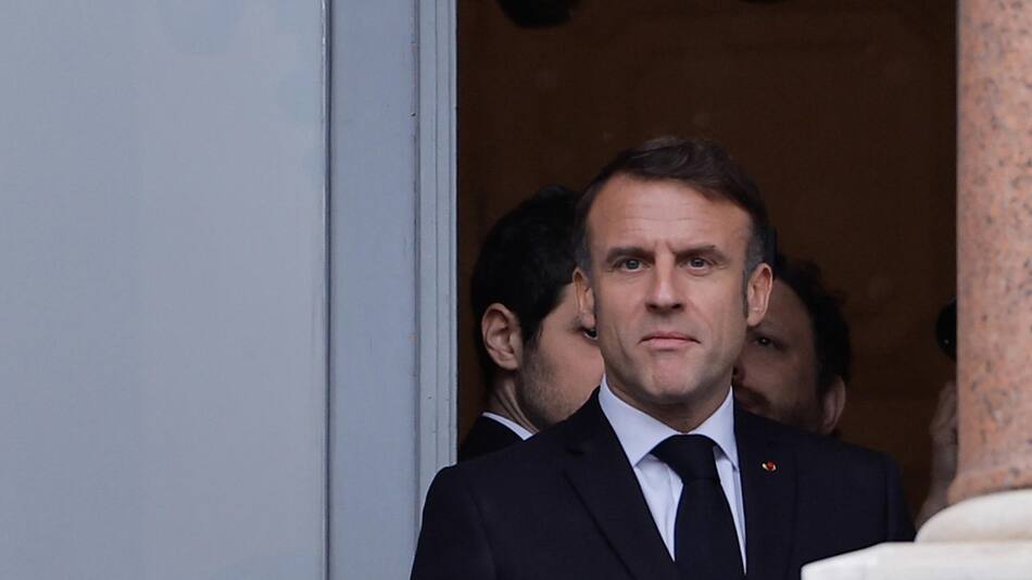 Emmanuel Macron en Argentina. Foto: EFE