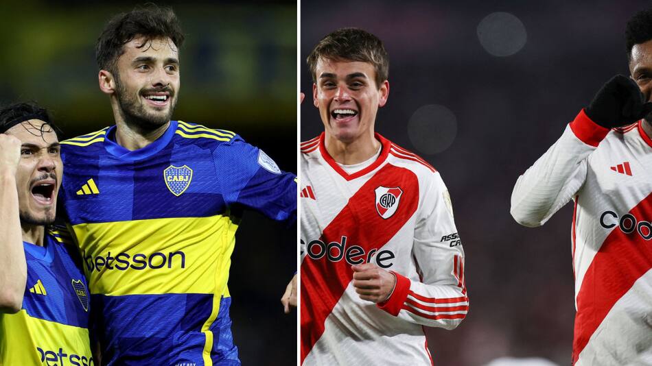 Boca vs River. Fotos: NA