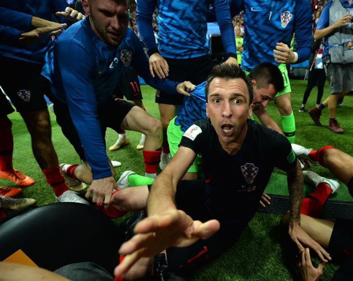 Croacia - festejos Mundial Rusia 2018