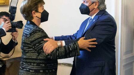Kristalina Georgieva, Alberto Fernández, FMI, Gobierno, NA