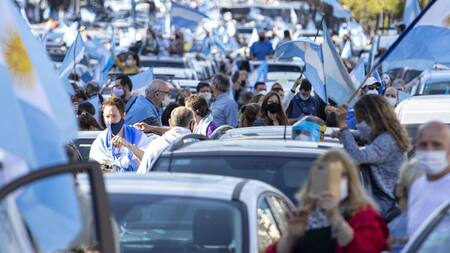 Banderazo, reclamos, protestas, manifestación, NA