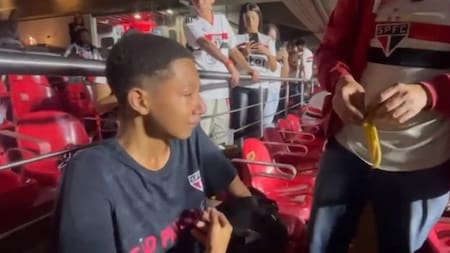 Dos hinchas de San Lorenzo fueron detenidos en Brasil acusados de racismo