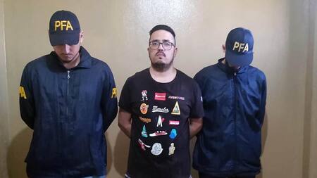 Ariel Máximo "Guille" Cantero, el líder de la "Los Monos". Foto: NA.