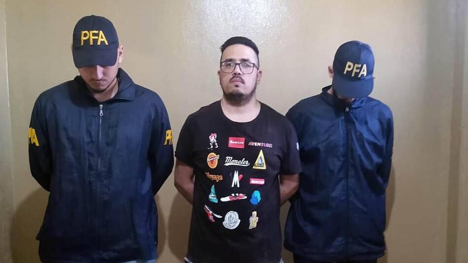 Ariel Máximo "Guille" Cantero, el líder de la "Los Monos". Foto: NA.