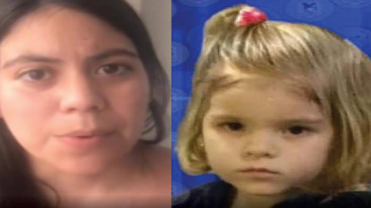 Ofrecen recompensa para dar con el paradero de una niña secuestrada por su madre.