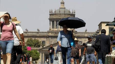 México y Texas afrontan una ola de calor que durará más de 10 días. Foto: Twitter/ @crnnoticiasesp