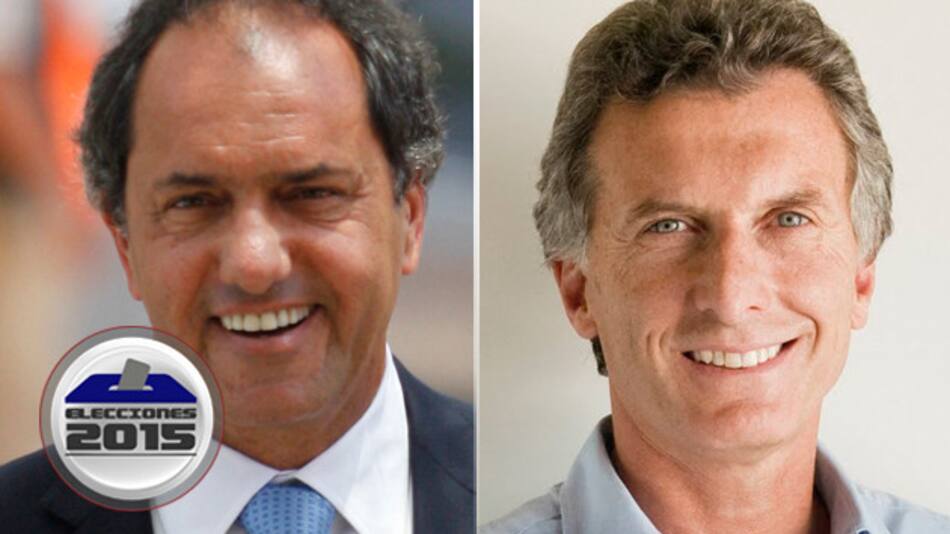 Scioli y Macri