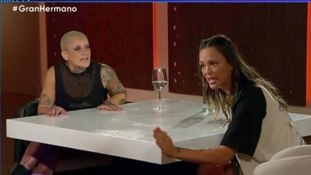 Fuerte pelea entre Agostina y Furia en Gran Hermano. Foto: Captura de pantalla.