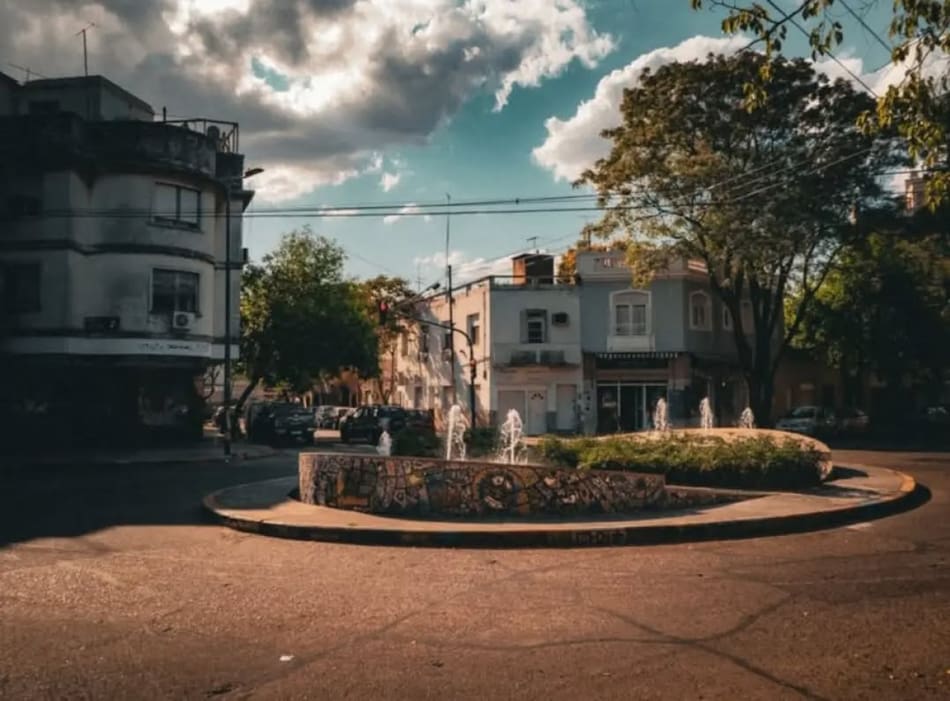 Una típica postal de Parque Chas. Foto: Instagram @parquechas_