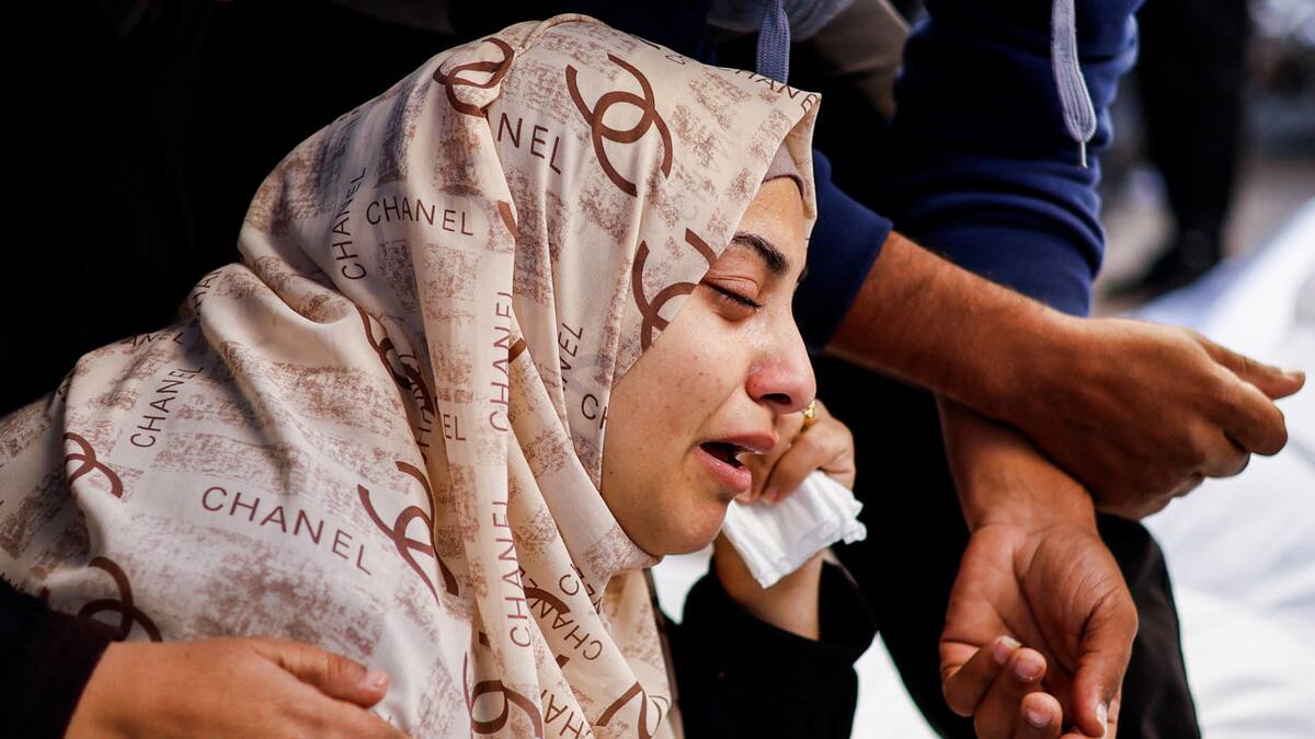 Ataques al paso de Rafah, en el sur de Gaza. Foto: Reuters.