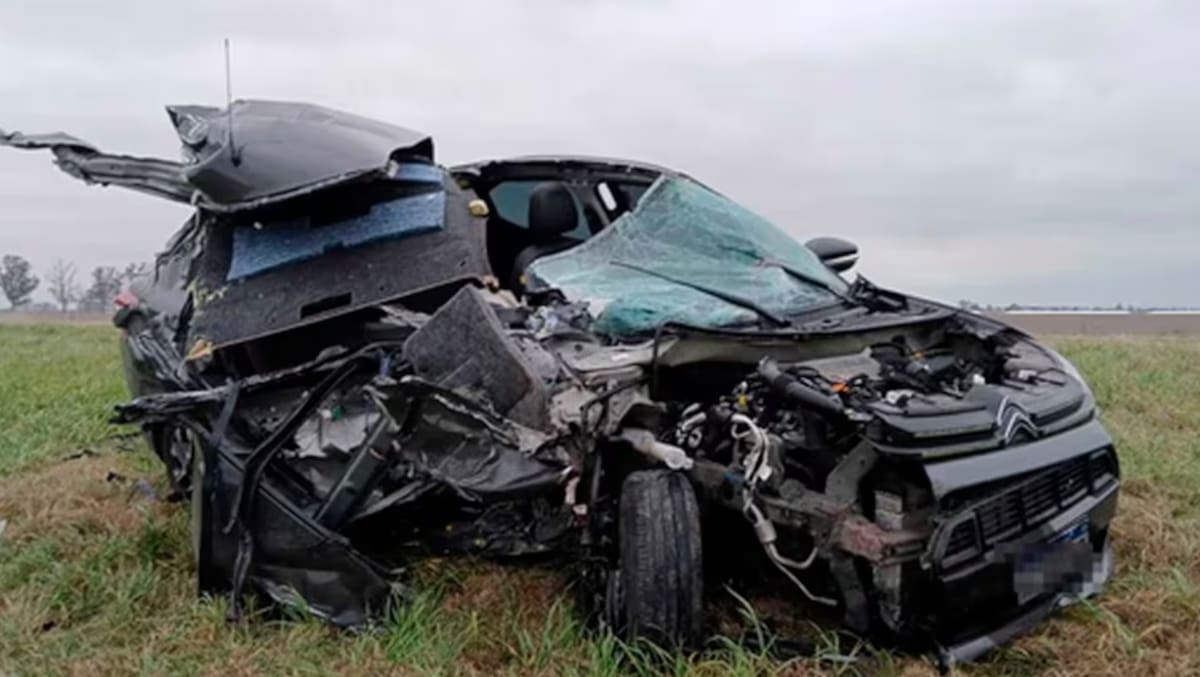Francisco Gómez murió tras el choque entre el auto en el que viajaba y un camión cargado con garrafas.