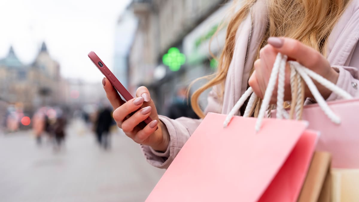 Compras, shopping.