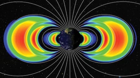 Cinturones de Van Allen. Foto X @diarioastronomo