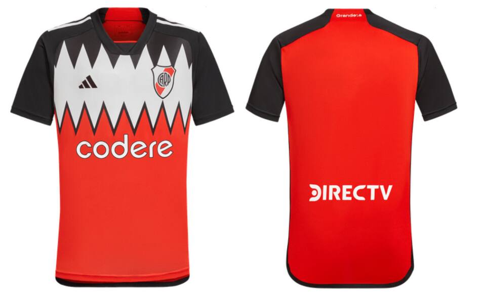 La nueva camiseta de River. Foto: captura.