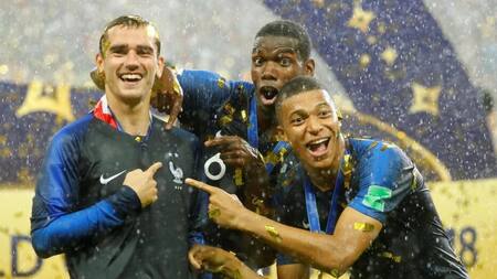 Paul Pogba fue campeón del mundo con Francia. Foto: NA.