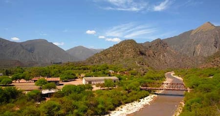 Alemania, un pueblo fantasma en Salta. Foto NA