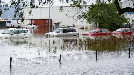Temporal en Australia. Foto: EFE.