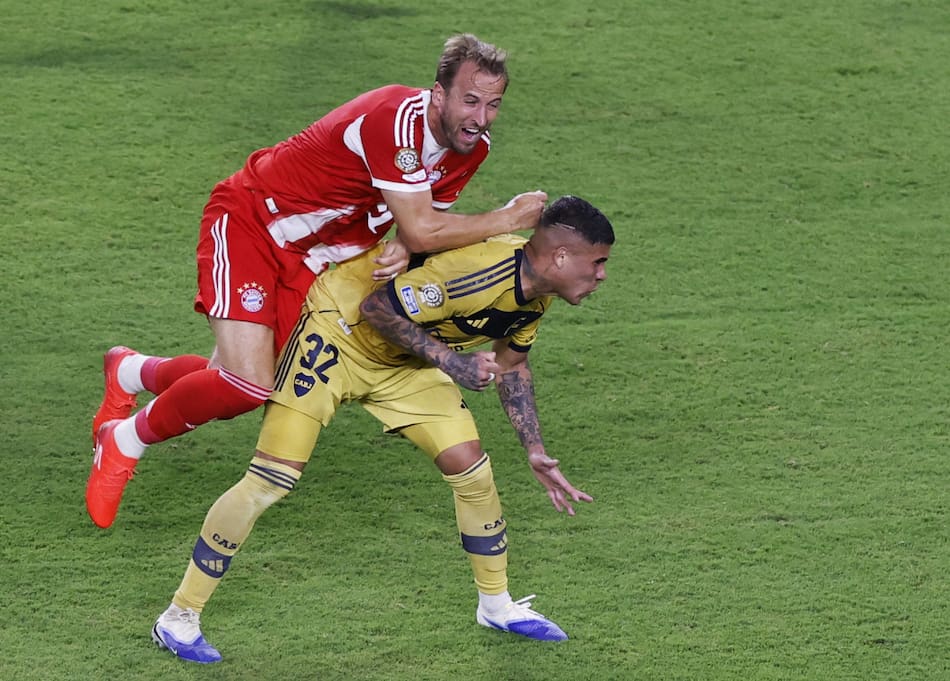 Ayrton Costa, Boca vs Bayern Múnich por el Mundial de Clubes. Foto: Reuters/Marco Bello