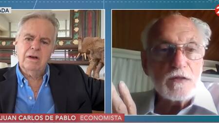 Juan Carlos De Pablo en La Mirada. Foto: Captura de video.