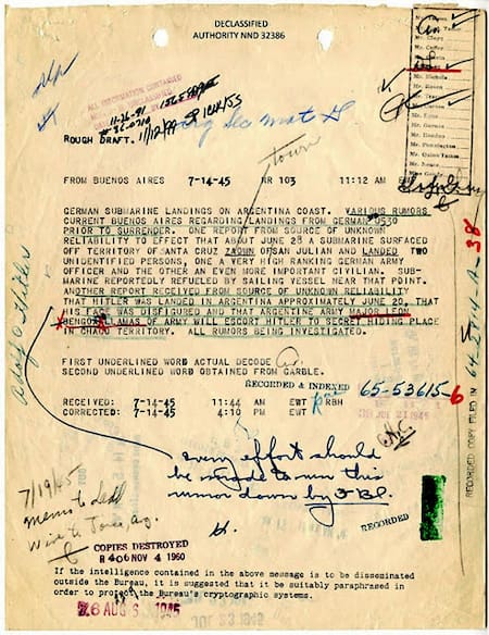 Submarino nazi U530 en Argentina