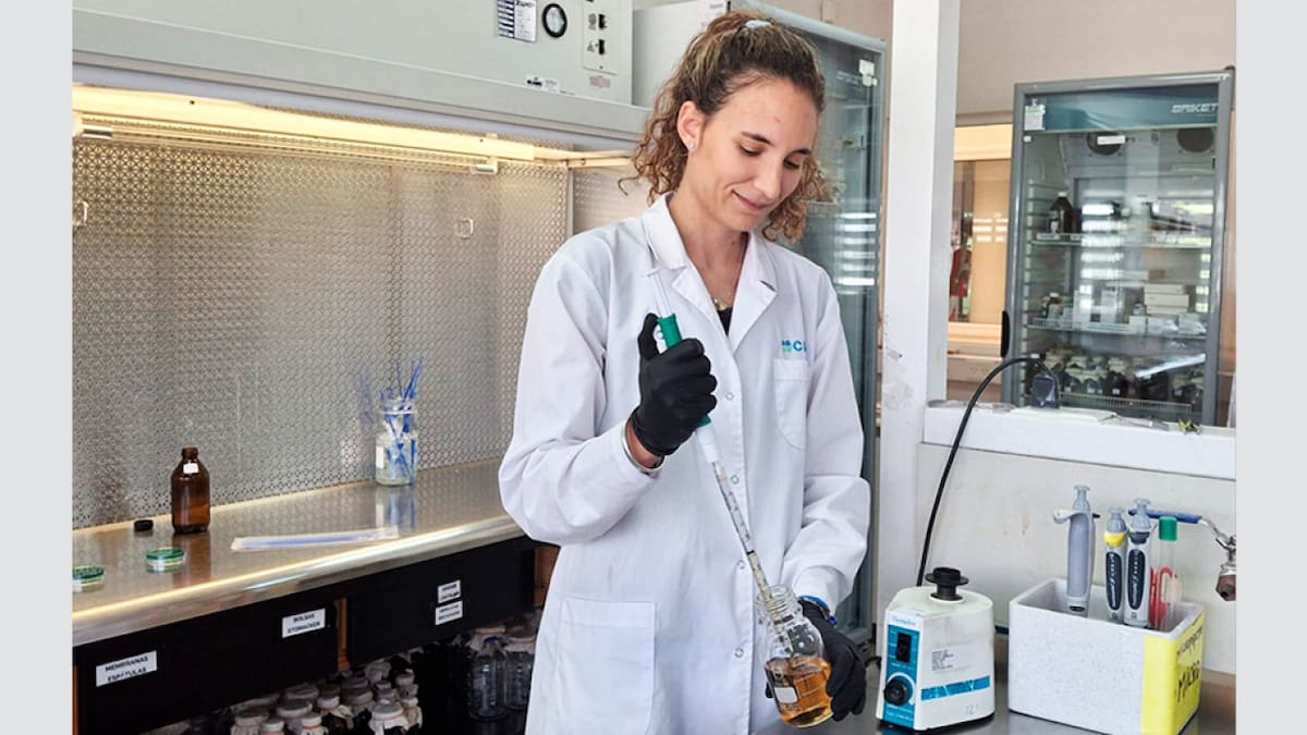 La primera autora del trabajo, Florencia Menis Candela, se desempeñó como becaria doctoral del CONICET. Créditos: gentileza investigadores.