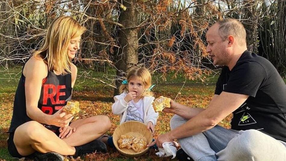 Jesica Cirio, Martin Insaurralde y Chloe