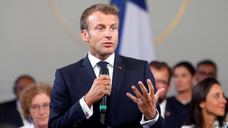 Emmanuel Macron, REUTERS
