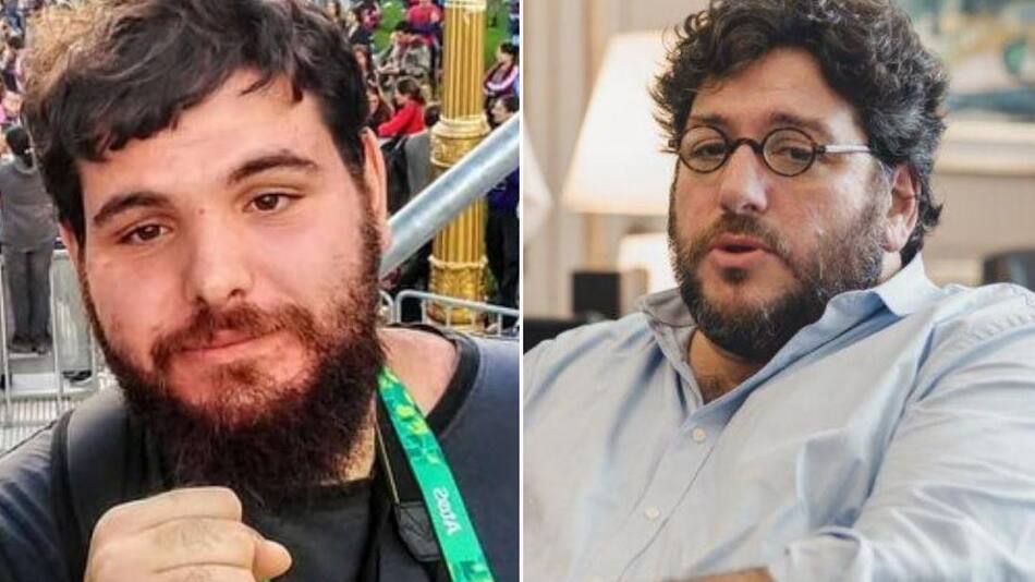 Pablo Avelluto y su hijo