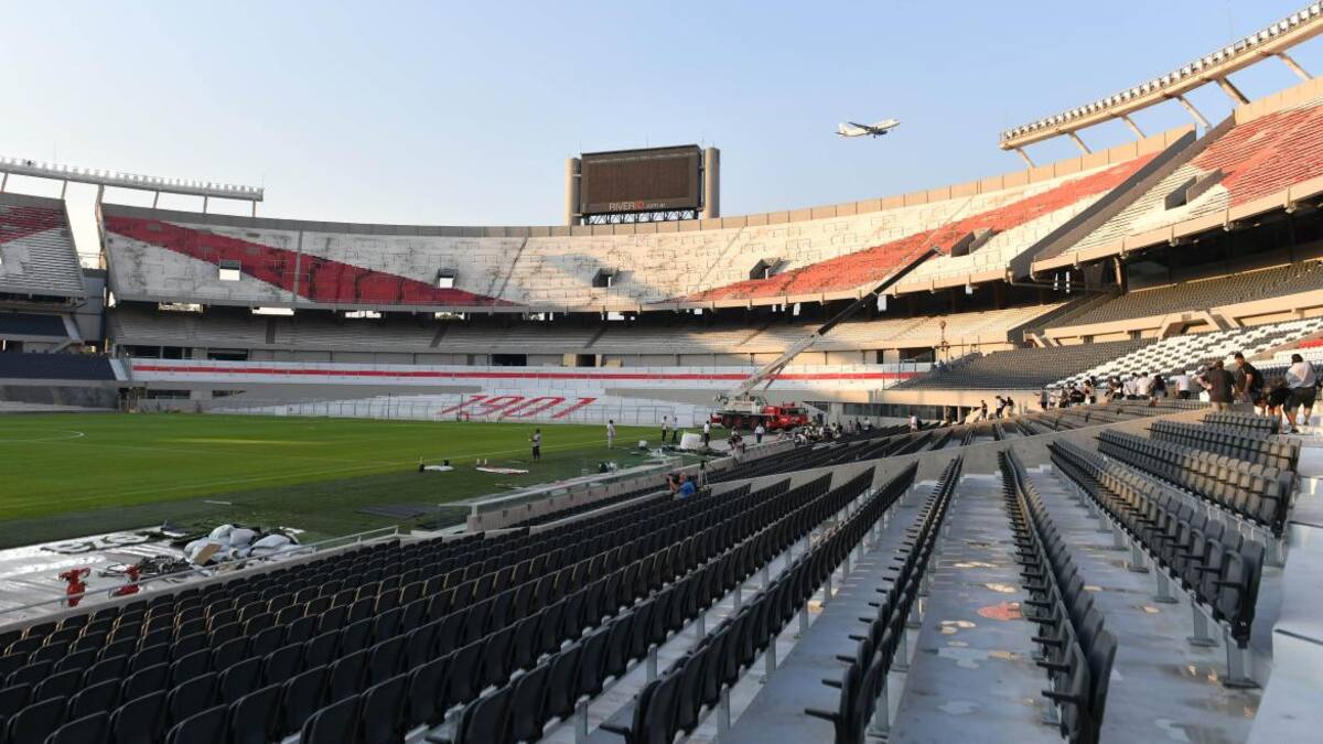 Estadio Monumental. Foto: NA.