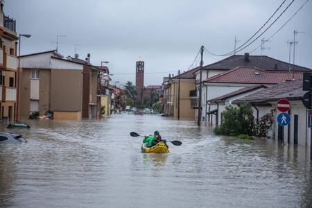 Inundaciones. Foto: EFE