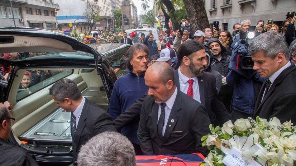 Cacho Castaña, velatorio, último adiós, NA