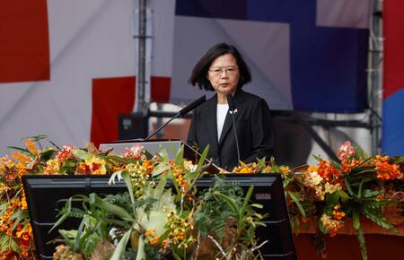 Presidenta de Taiwán, Tsai Ing-wen. Foto: Reuters.
