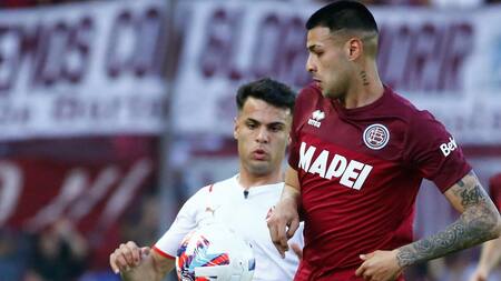 Lanús vs Independiente. Foto: Twitter @SeniorProde.