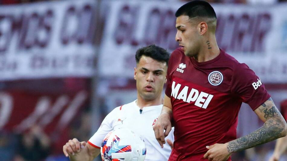 Lanús vs Independiente. Foto: Twitter @SeniorProde.