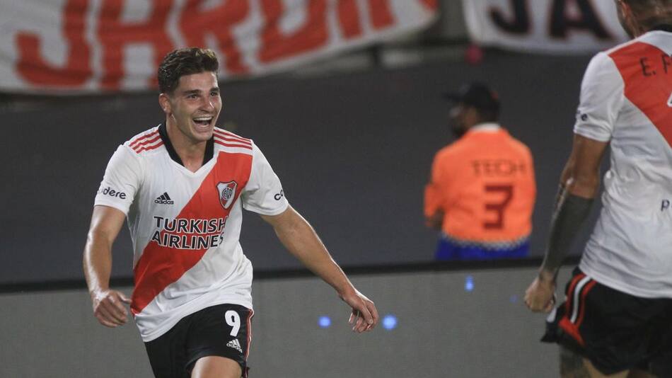 Julián Álvarez, River vs Patronato, foto NA